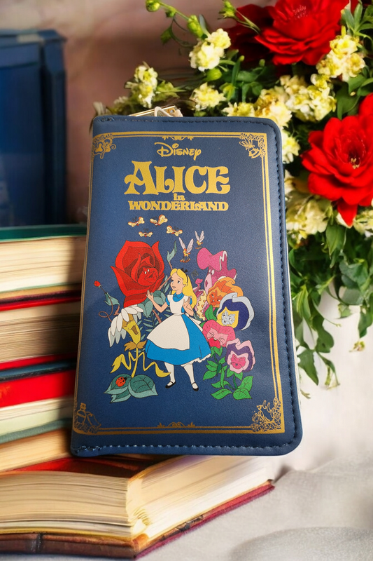 Loungefly Disney Alice in Wonderland Book Cover Wallet