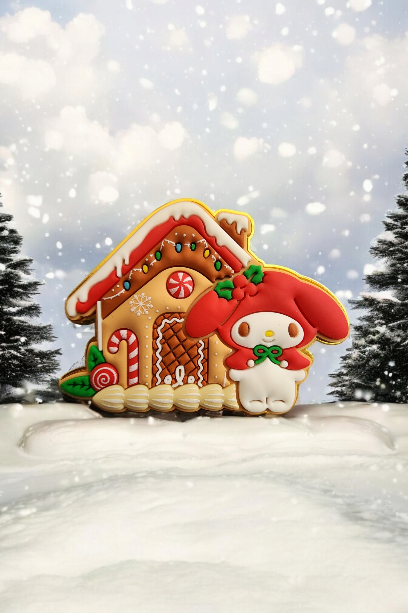 Loungefly Hello Kitty and Friends Holiday Gingerbread House Mystery Pins