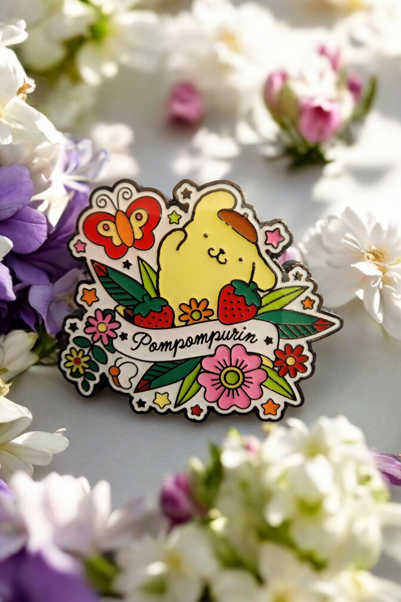 Loungefly Hello Kitty and Friends Floral Tattoo Mystery Pins