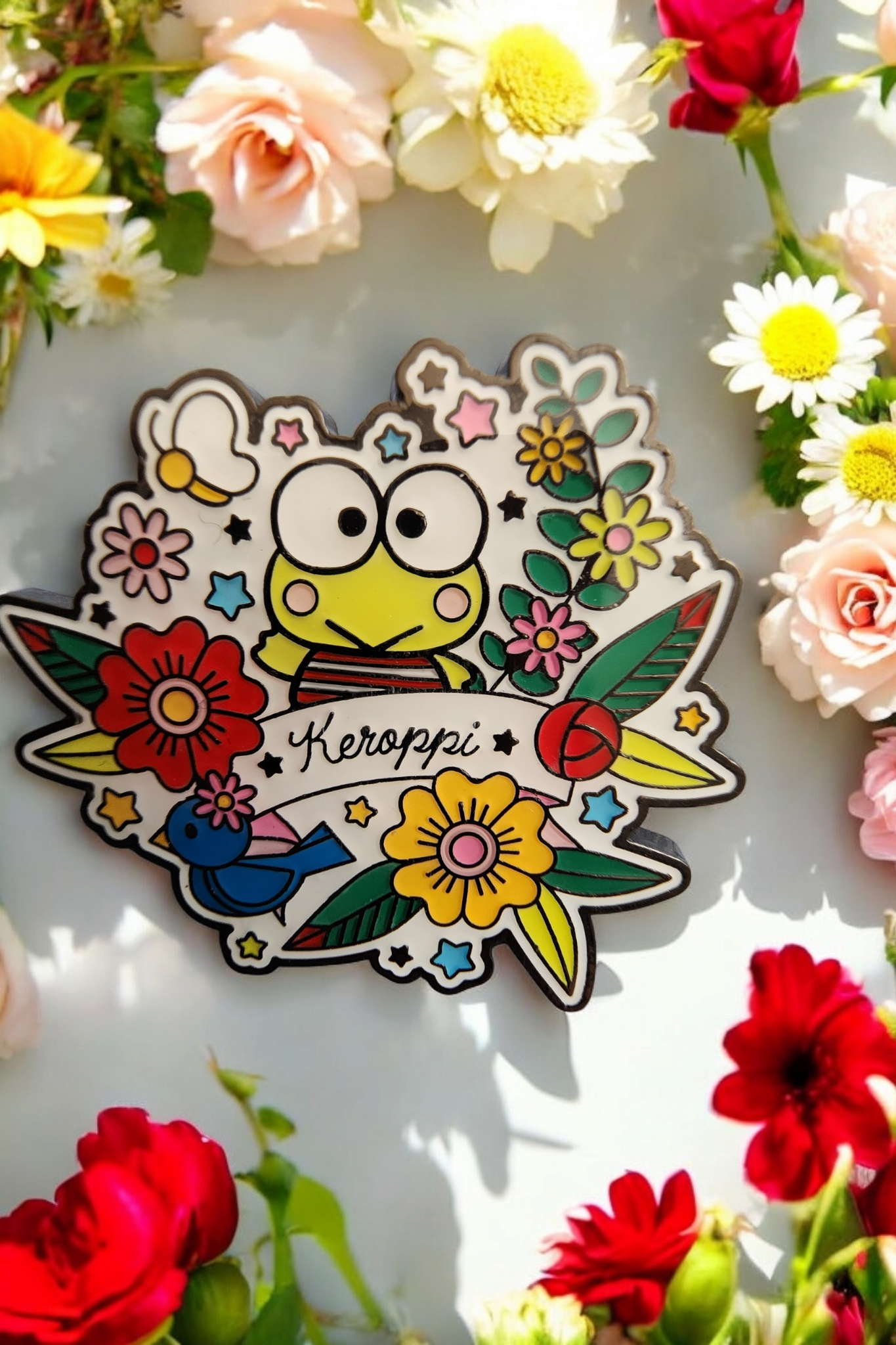 Loungefly Hello Kitty and Friends Floral Tattoo Mystery Pins