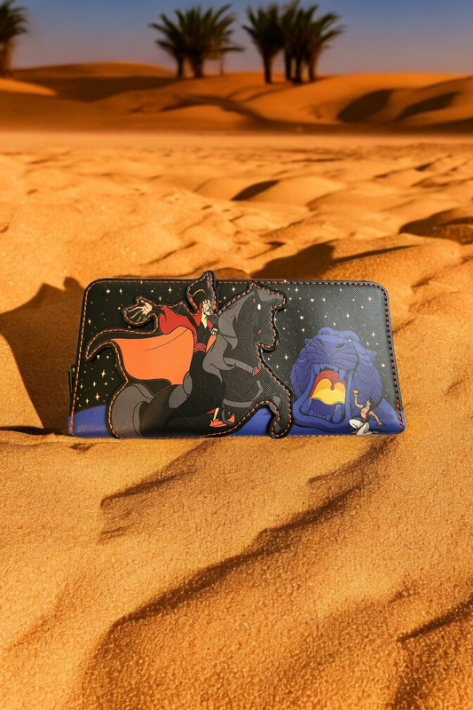 Loungefly Disney Jafar and Aladdin Wallet