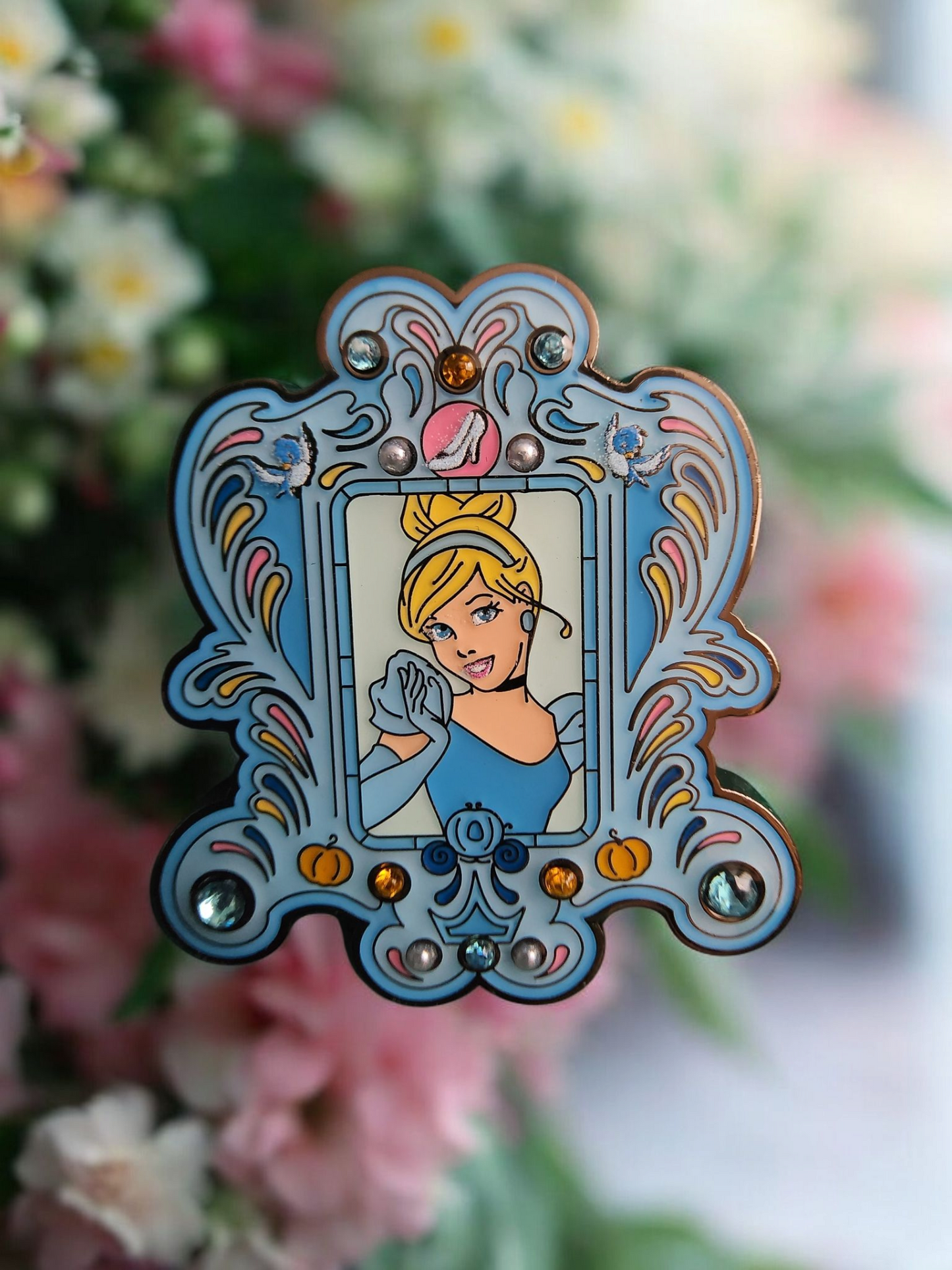 Loungefly Disney Princess Jeweled Portrait Frame Mystery Pins