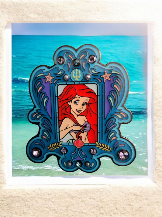 Loungefly Disney Princess Jeweled Portrait Frame Mystery Pins