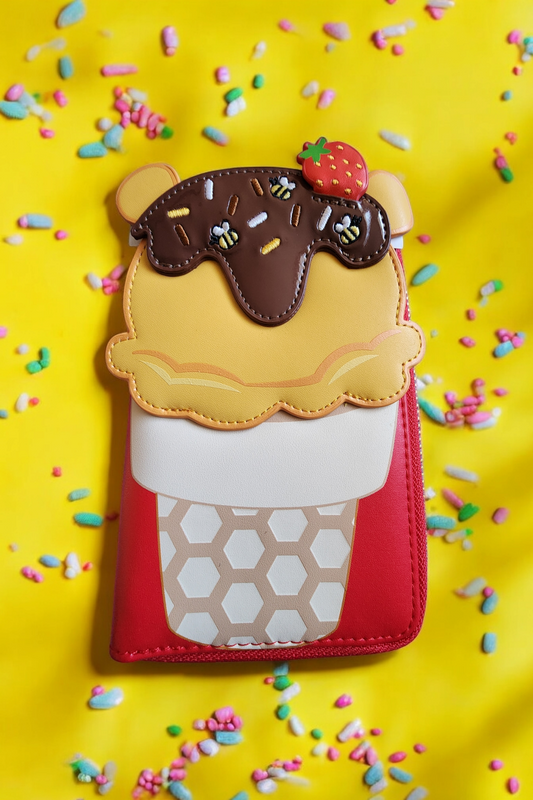 Loungefly Disney Winnie the Pooh Ice Cream Cone Wallet