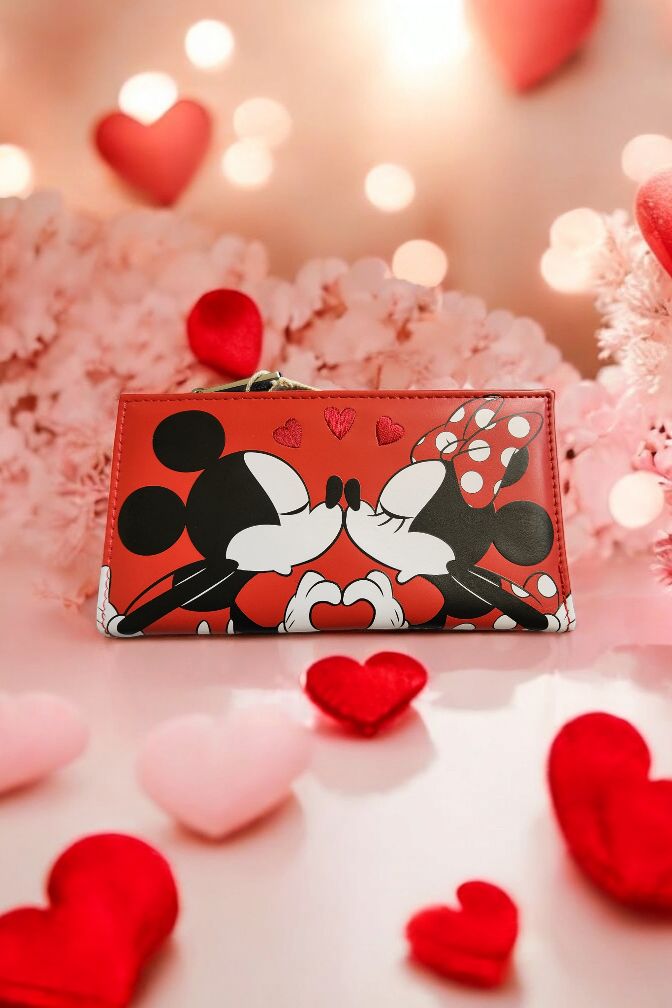 Loungefly Disney Mickey and Minnie Valentine's Wallet