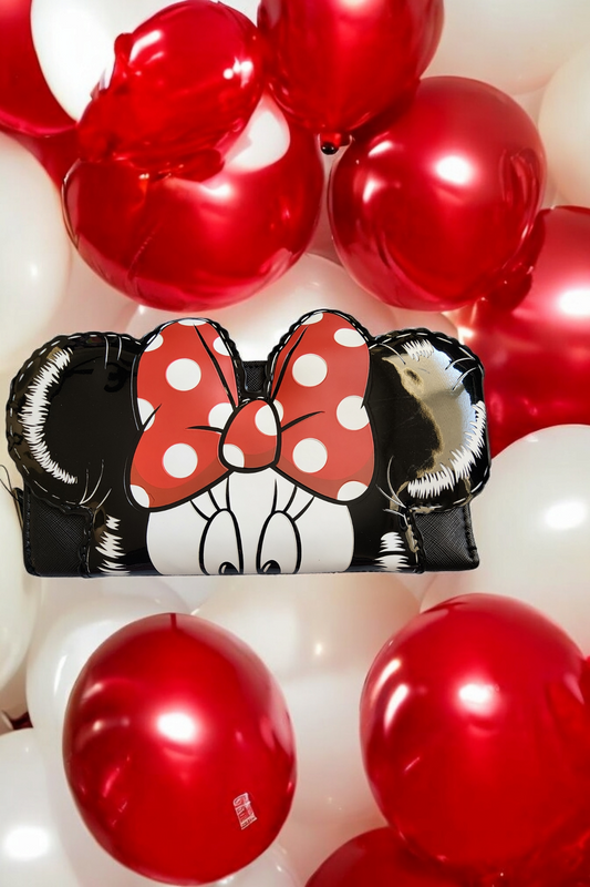 Loungefly Disney Mickey and Minnie Mouse Maylar Balloon Wallet