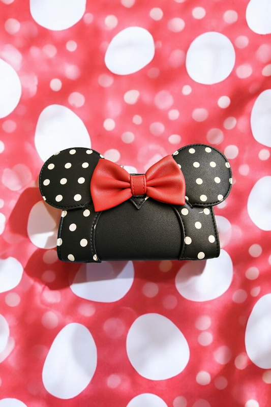 Loungefly Disney Minnie Mouse Polka Dots and Bow Wallet