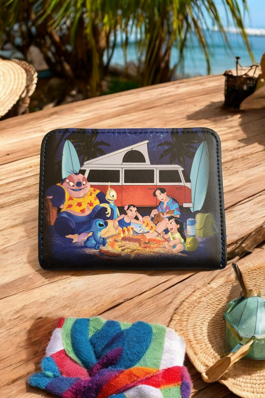 Her Universe Disney Lilo and Stitch Camping Out Wallet