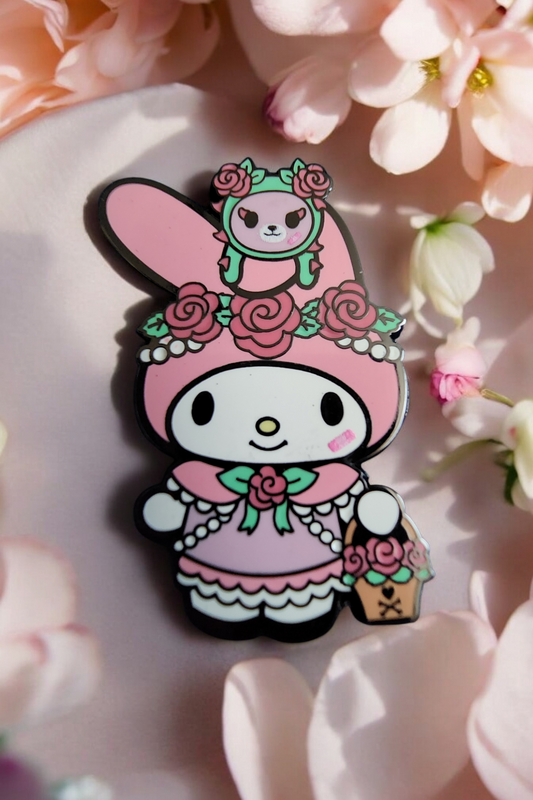 Tokidoki Kuromi & My Melody Tea Time Mystery Pins