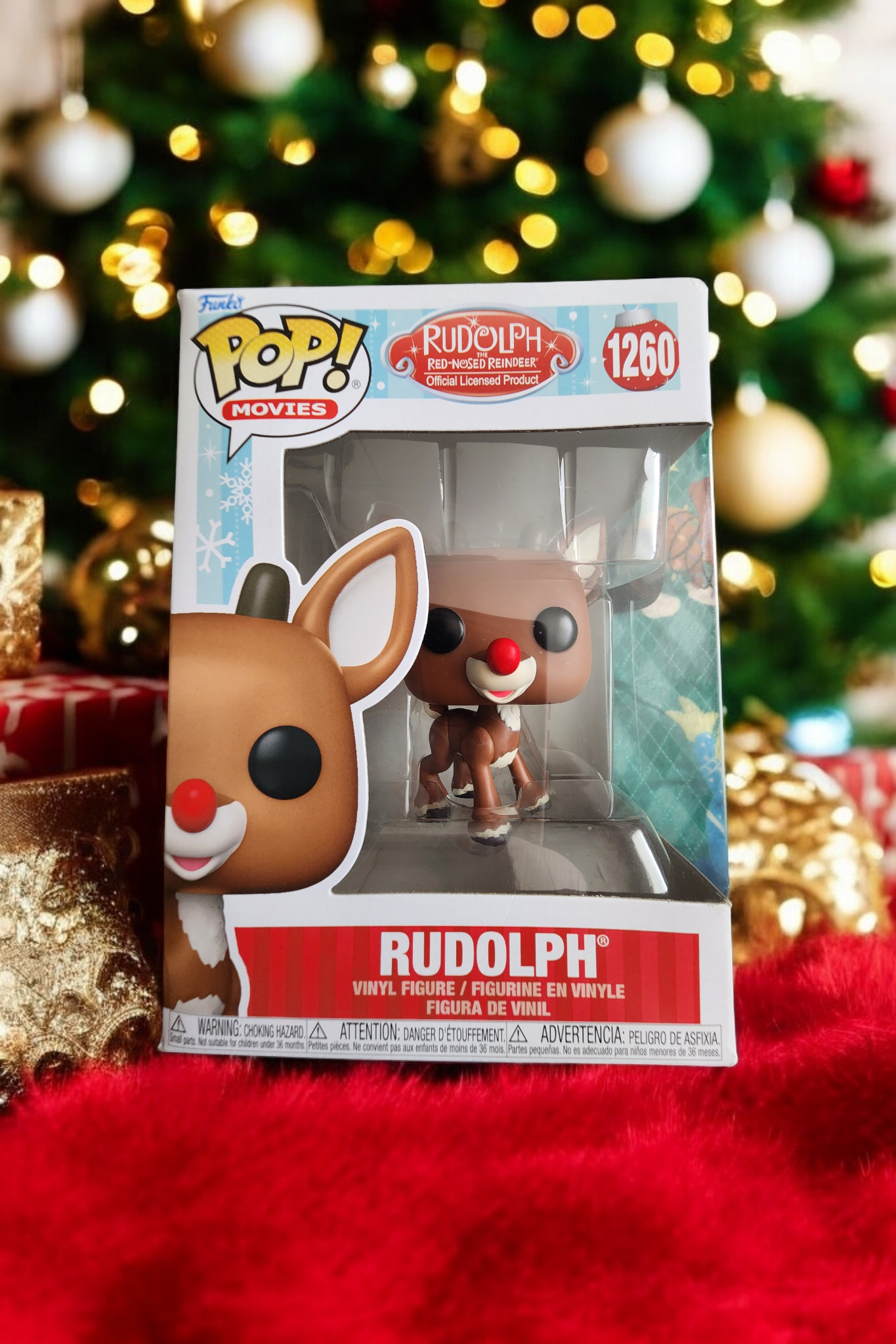 Funko Pop Rudolph the Red-Nosed Reindeer 60th Anniversary Pop Figure