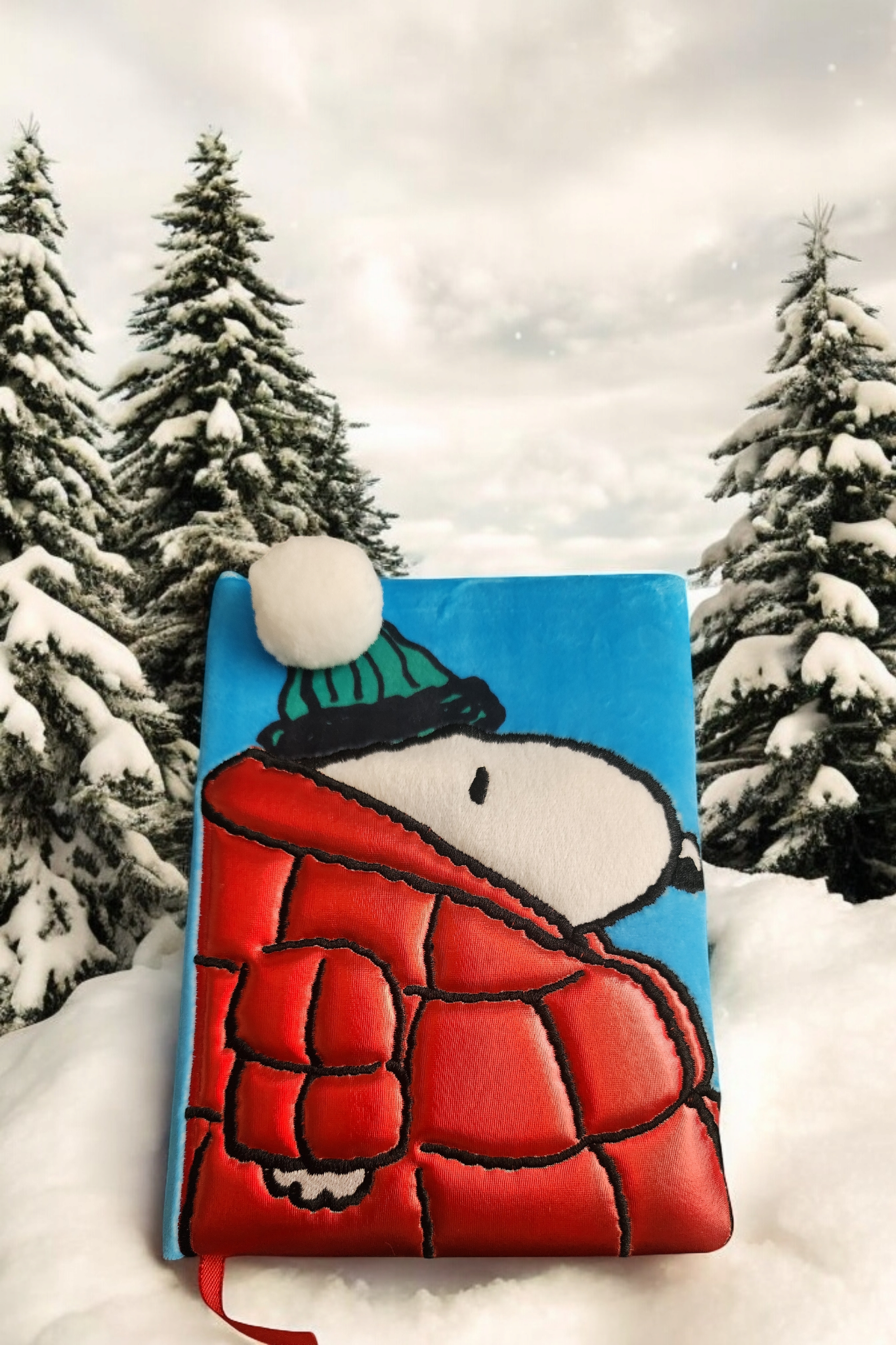 Snoopy Puffer Jacket Notebook