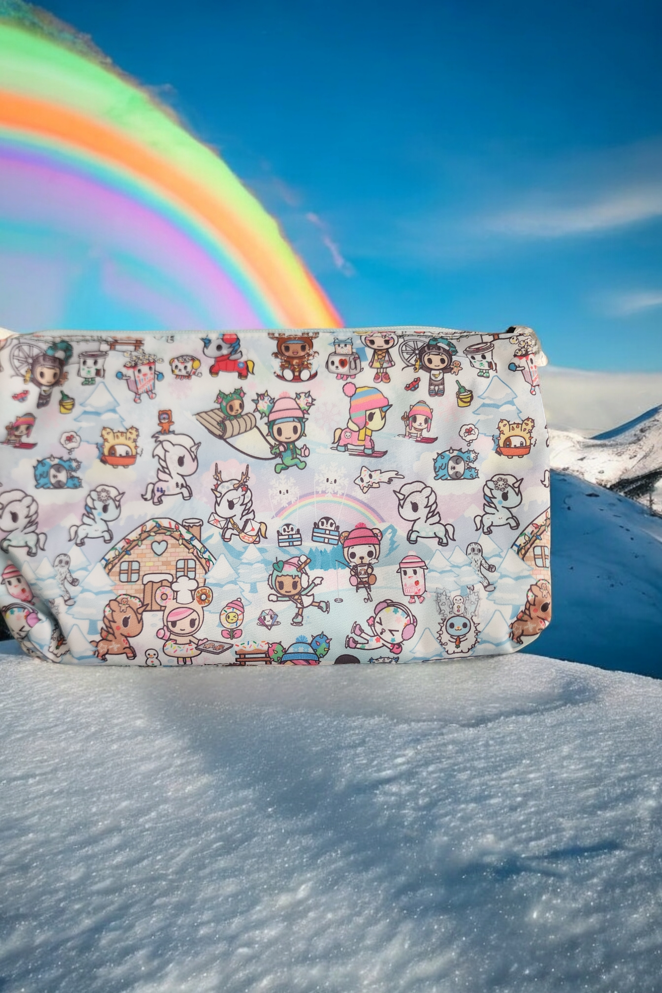 JuJuBe Tokidoki Snow Day Cosmetic Bag