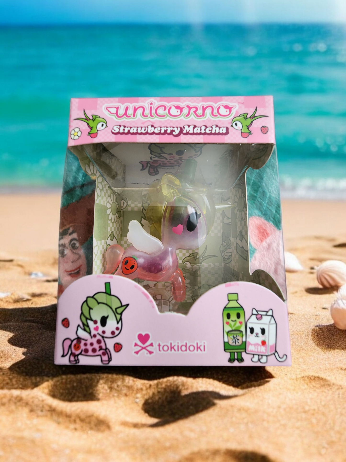 Tokidoki Unicorno Strawberry Matcha Limited Edition Figure