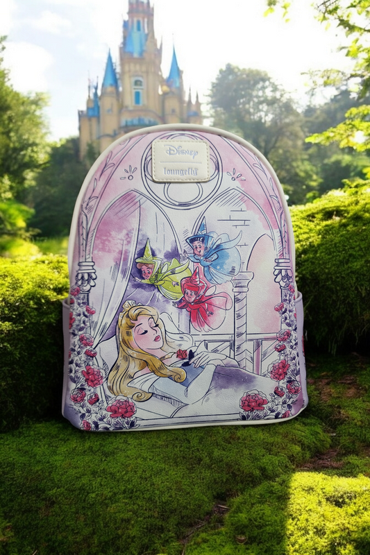 Loungefly Disney Sleeping Beauty 65th Anniversary Backpack