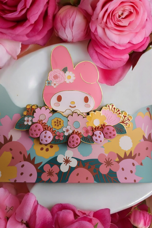 Sanrio My Melody Floral Scented Limited Edition Pin