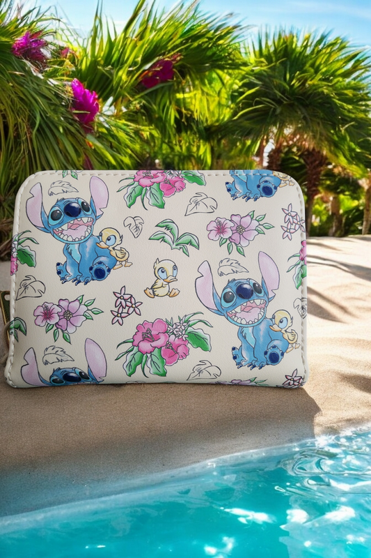 Loungefly Disney Stitch and Ducklings Spring Time Wallet
