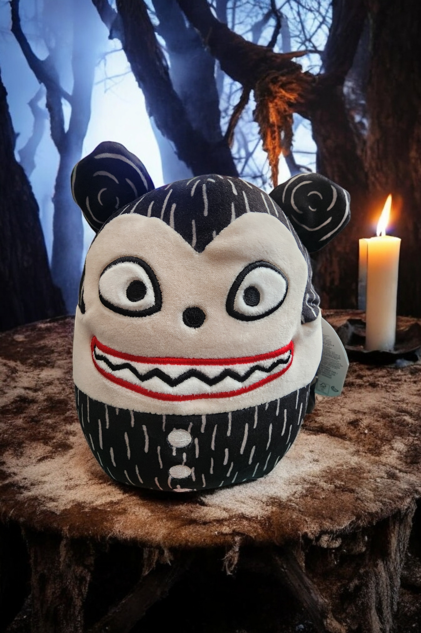 Squishmallows Disney Nightmare Before Christmas Scary Teddy Plush