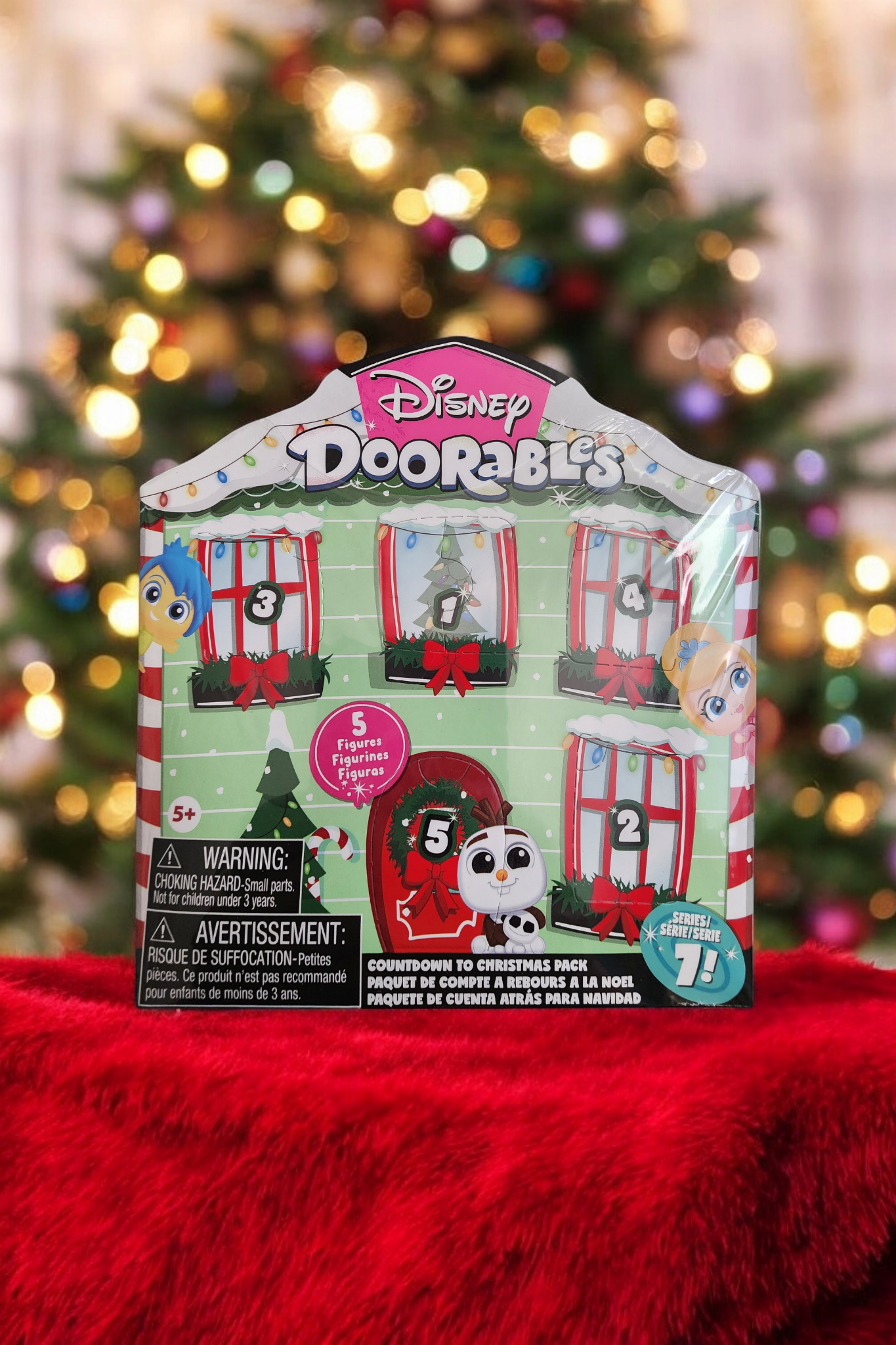 Doorables Disney Christmas Count Down Series 7 Mystery Figures