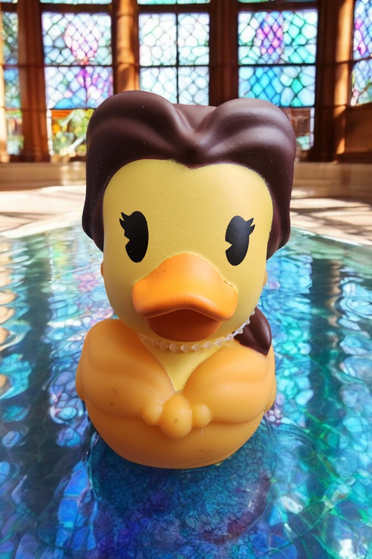 Disney Belle Rubber Duckie