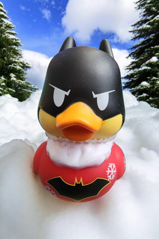 DC Batman Santa Rubber Duckie