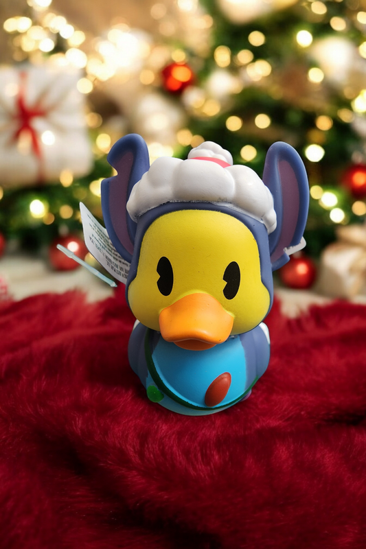 Disney Stitch Santa Rubber Duckie