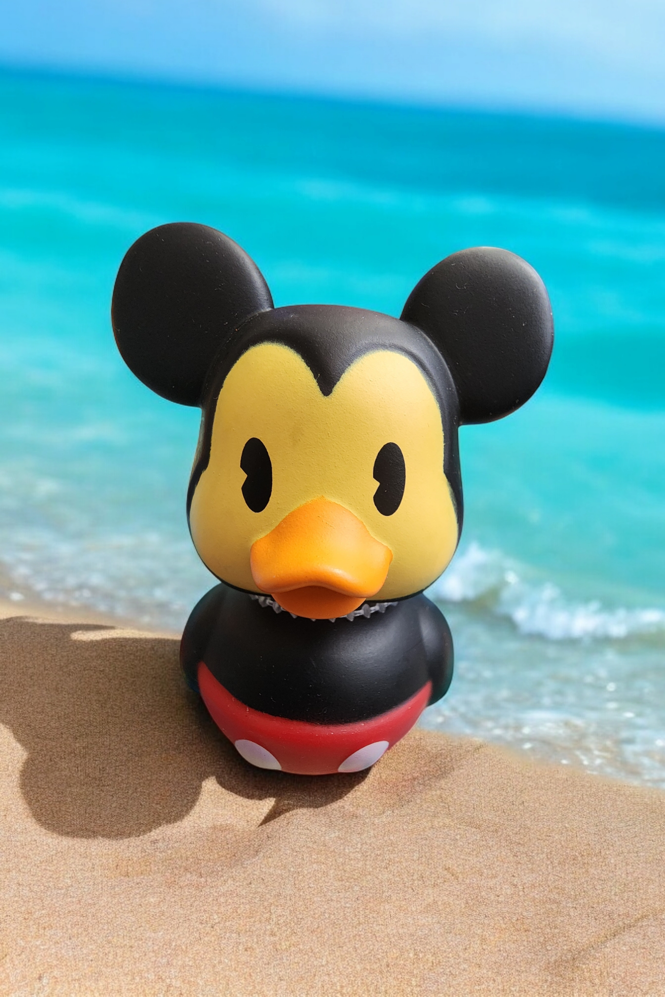 Disney Mickey Mouse Rubber Duckie