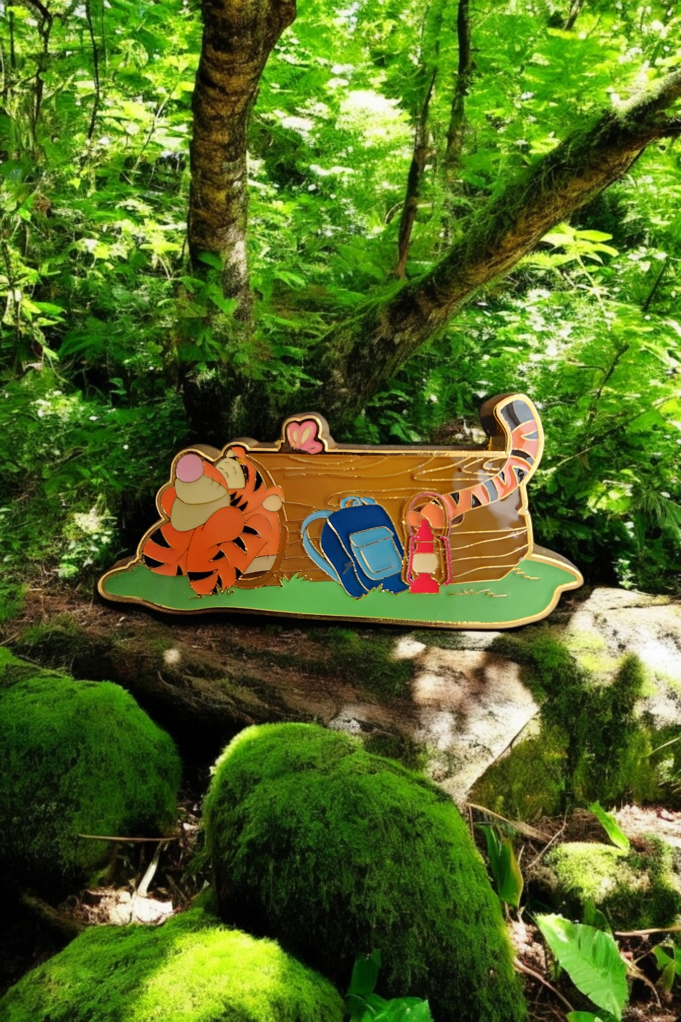 Loungefly Disney Tigger Camping Out Pin