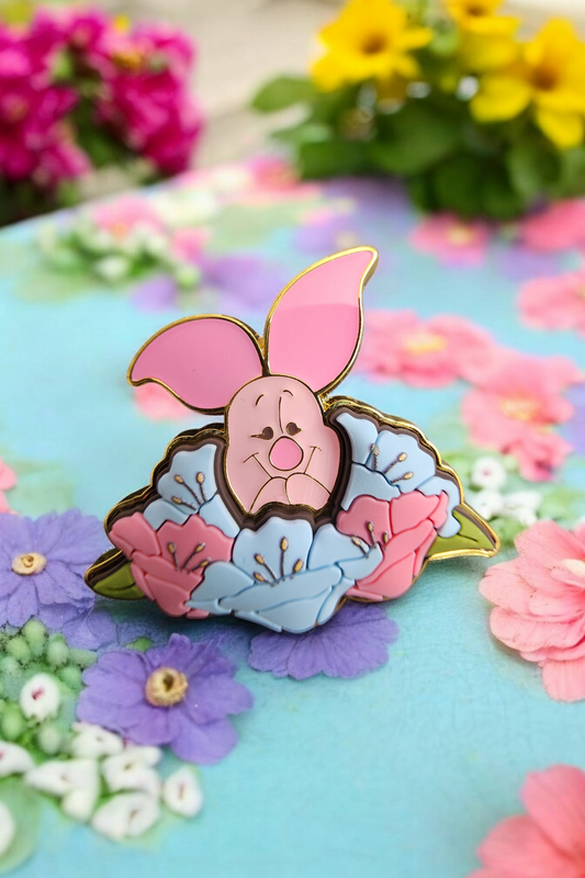 Loungefly Disney Piglet Scented Flowers Pin