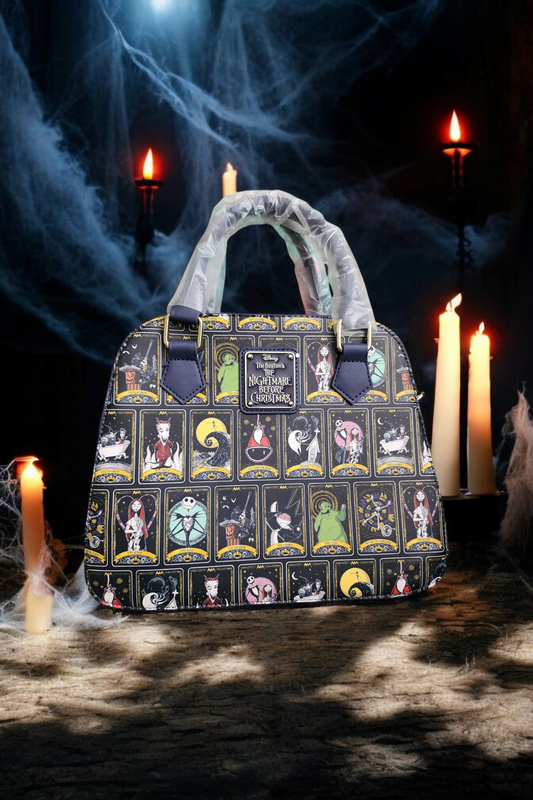 Loungefly Disney Nightmare Before Christmas Tarot Card Handbag