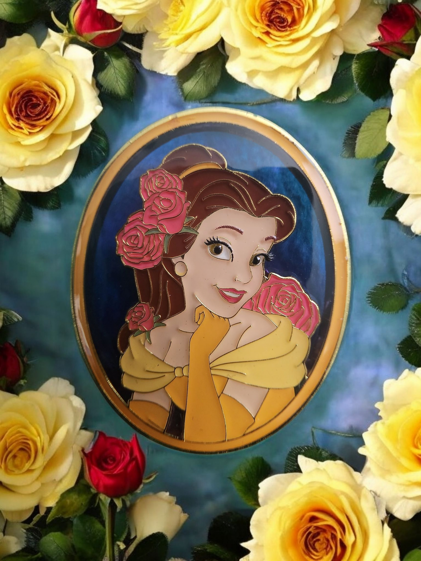 Loungefly Disney Princesses Floral Portrait Mystery Pins