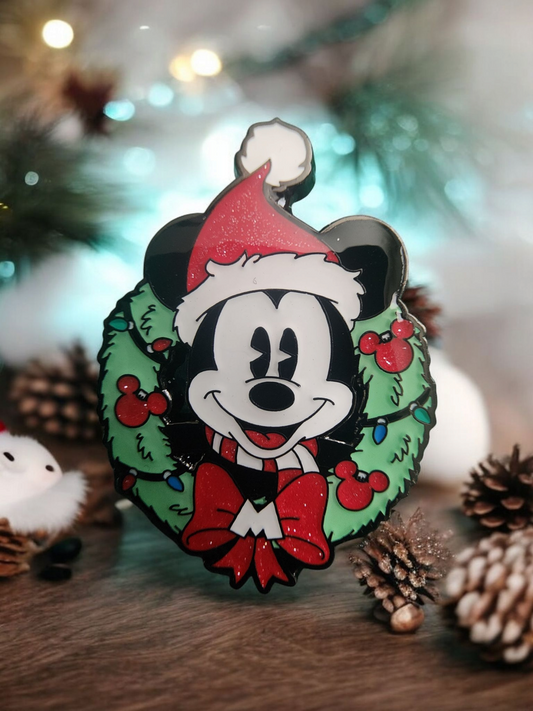 Loungefly Disney Mickey and Friends Christmas Wreath Exclusive Mystery Pins