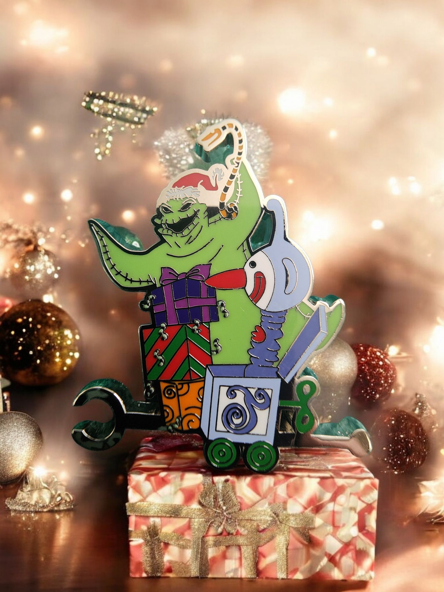 Loungefly Disney Nightmare Before Christmas Holiday Train Mystery Pins