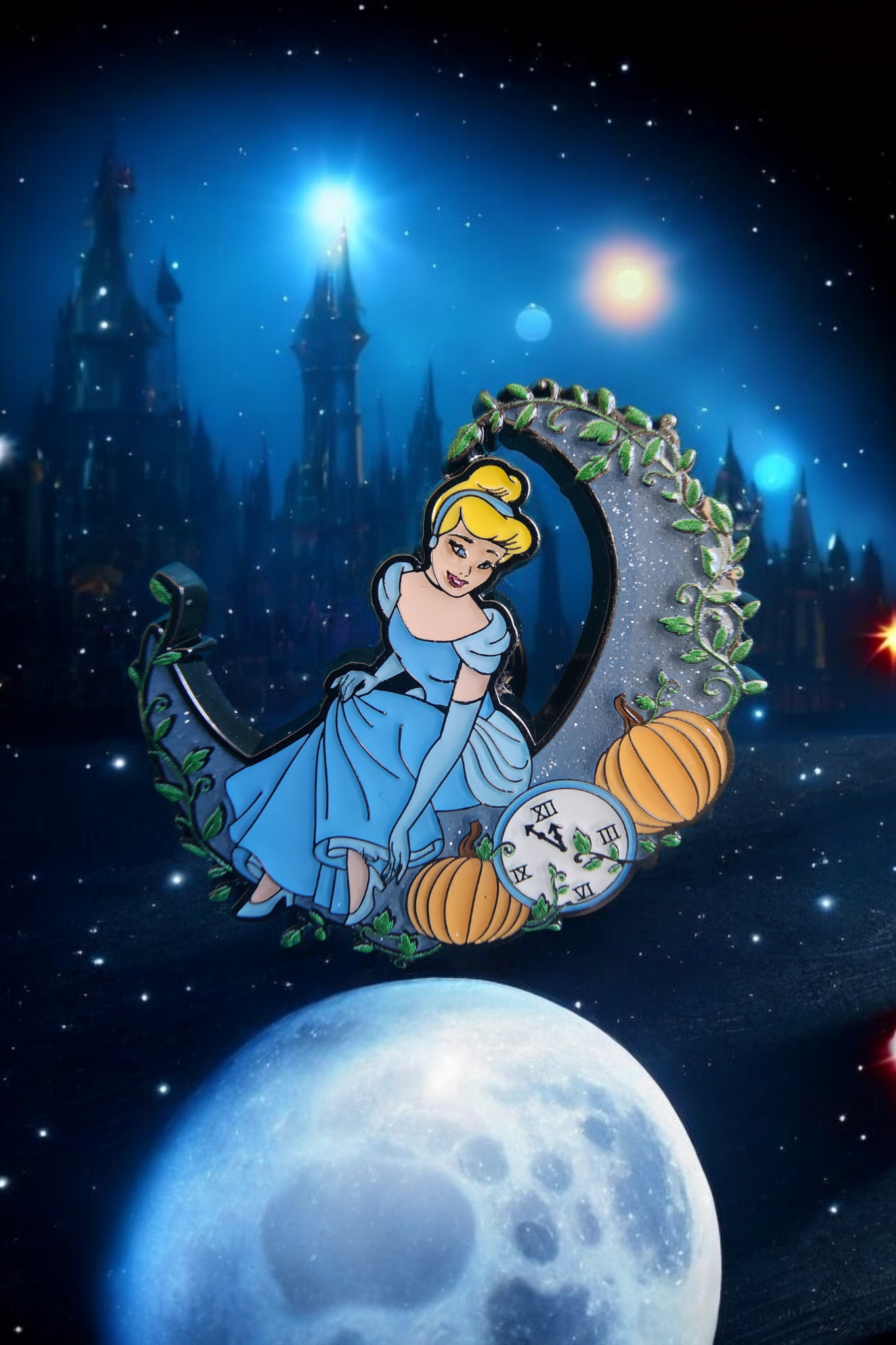 Loungefly Disney Princess Moon Mystery Pins