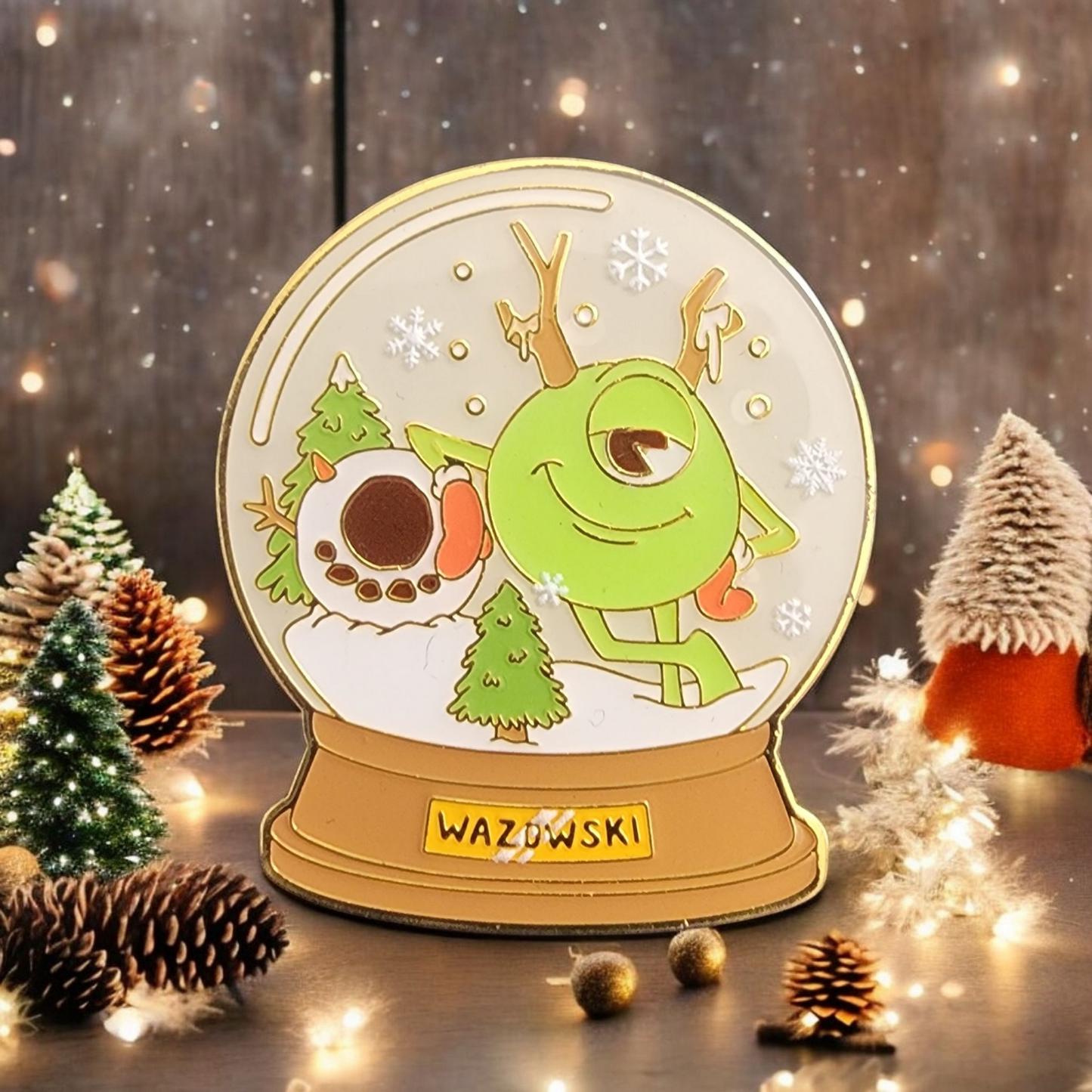 Loungefly Disney Pixar Characters Holiday Mystery Pins