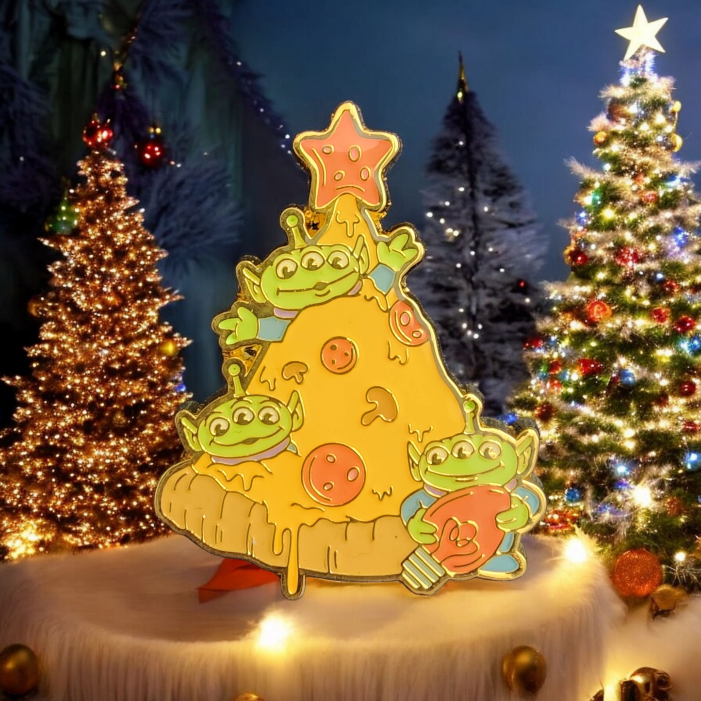 Loungefly Disney Pixar Characters Holiday Mystery Pins