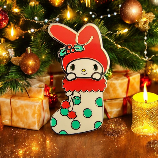 Loungefly Hello Kitty and Friends Christmas Stockings Mystery Pins