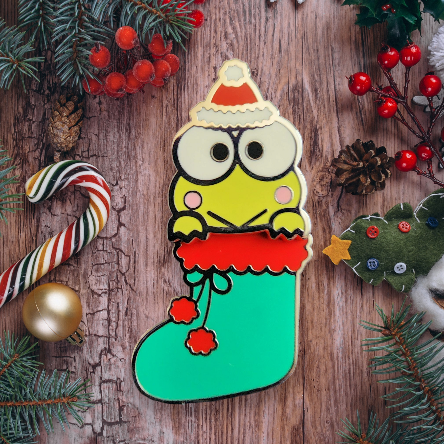 Loungefly Hello Kitty and Friends Christmas Stockings Mystery Pins