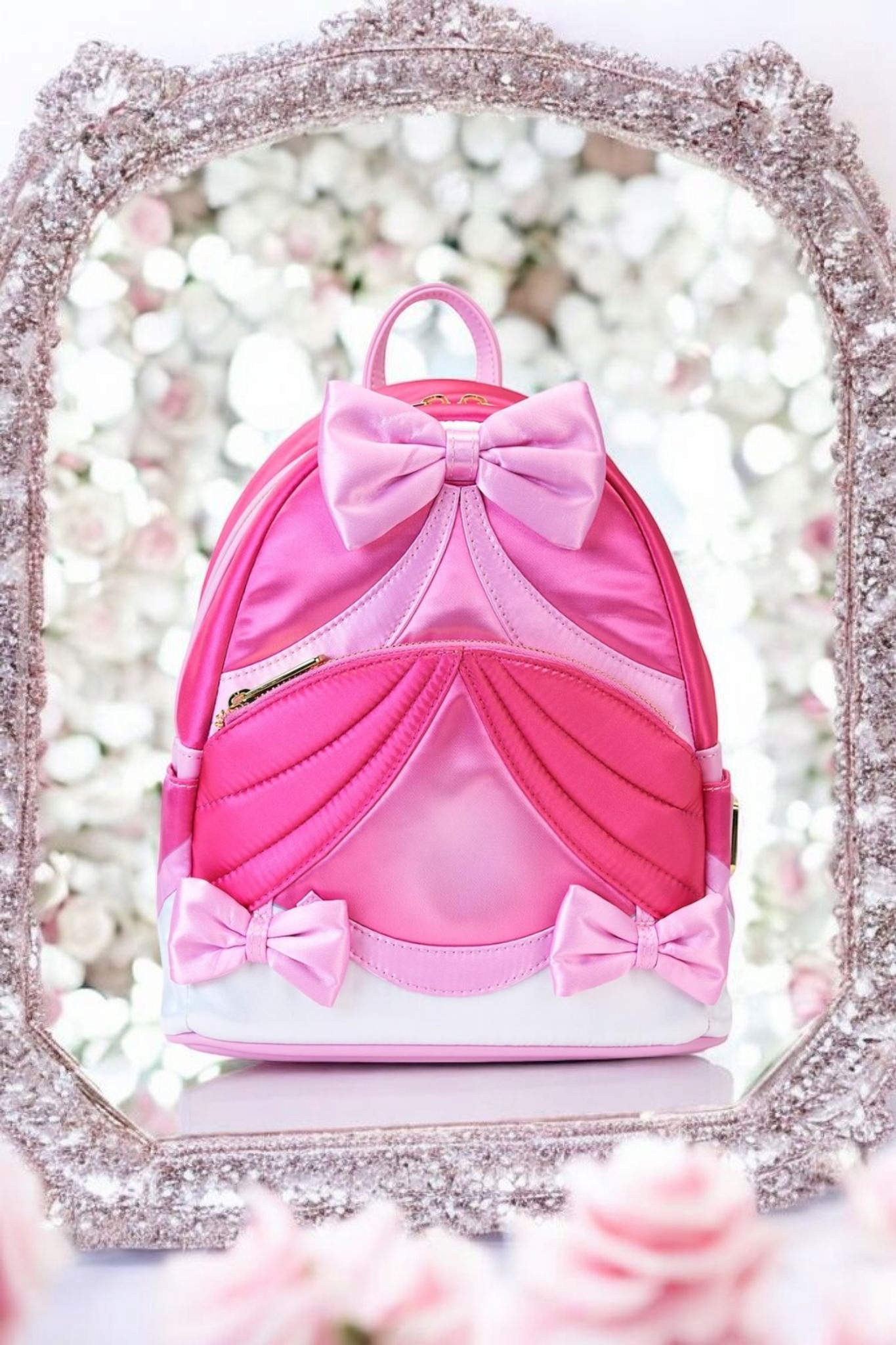 Loungefly Disney Cinderella 75th Anniversary Pink Dress Backpack