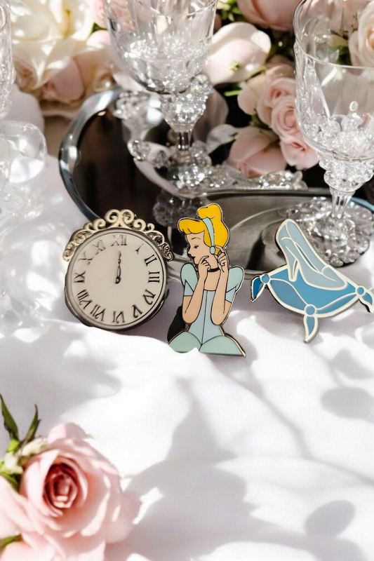 Disney Cinderella 75th Anniversary Pin Set