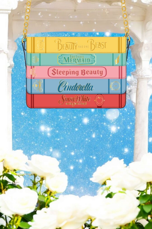 Loungefly Disney Princess Books Crossbody Bag