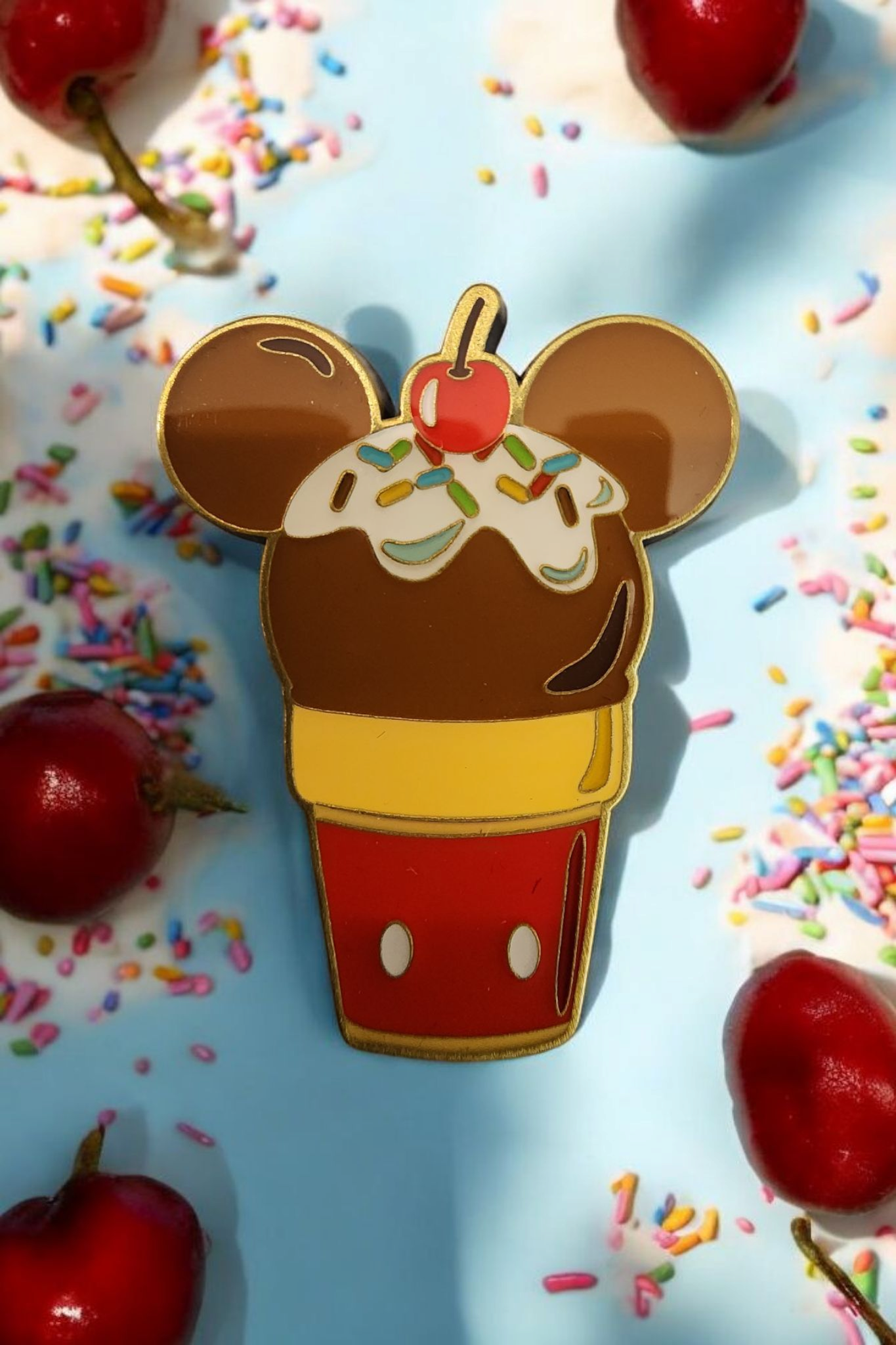 Loungefly Disney Mickey and Minnie Dessert Fun Mystery Pins