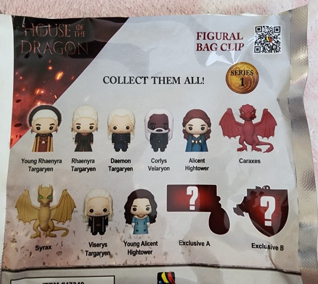 House of Dragons Exclusive Mystery Bag Clips