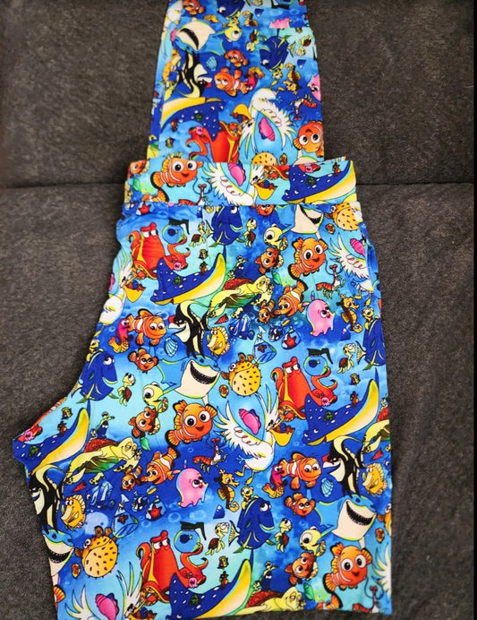 *Charlies Project Disney Finding Dory Jogger Leggings