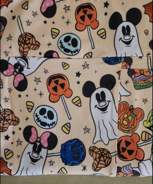 *CP Disney Mickey and Minnie Ghost Halloween Leggings