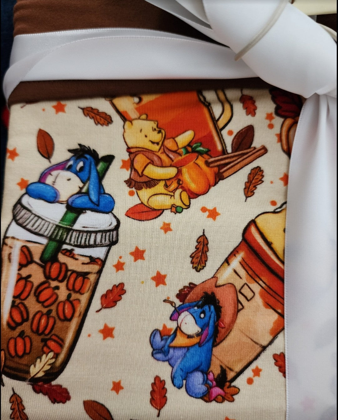 *Charlies Project Disney Winnie the Pooh Pumpkin Spice Latte Baby Blanket