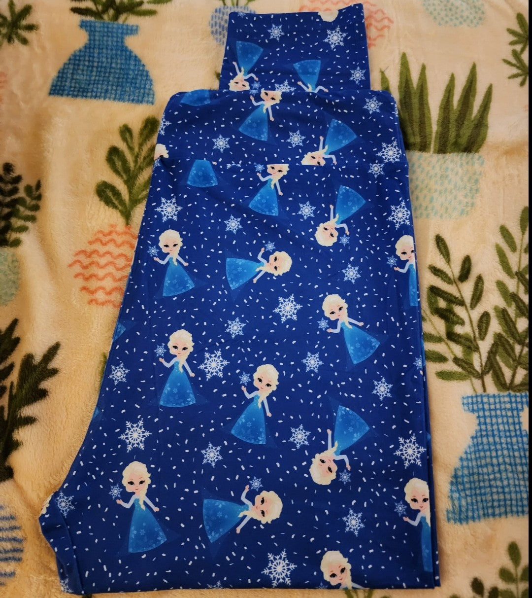 *Disney Frozen Elisa and Snowflakes Leggings