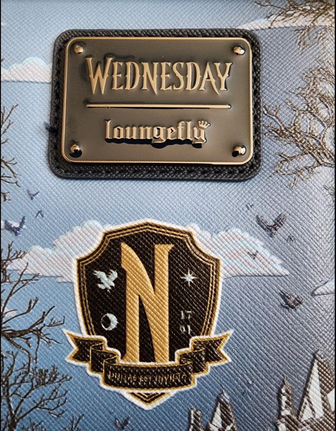 Loungefly Netflix Wednesday Wallet