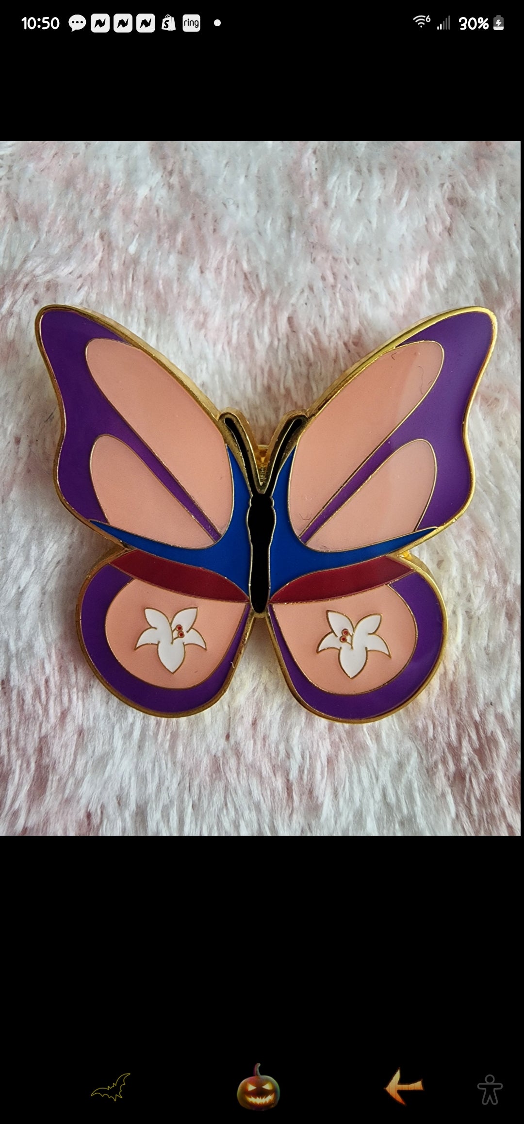 Loungefly Disney Princess Butterfly Mystery Pins