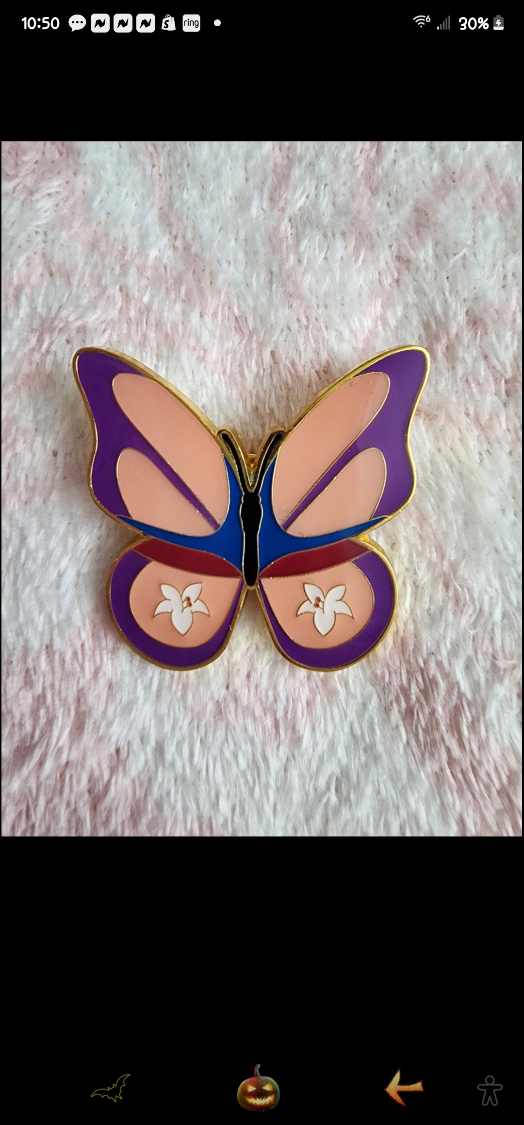 Loungefly Disney Princess Butterfly Mystery Pins