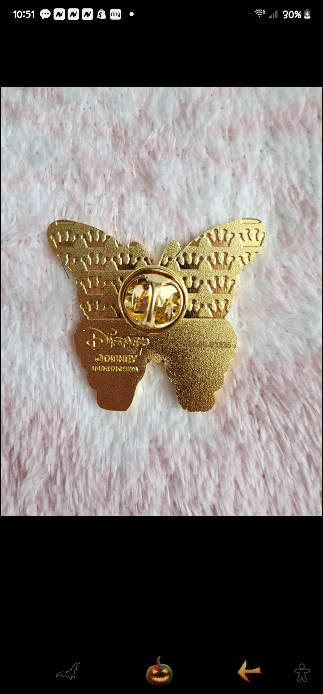 Loungefly Disney Princess Butterfly Mystery Pins